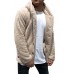 Men's Hooded Solid Color Jacket